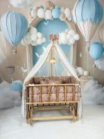 گهواره چوبی برند ماتاکیدز Mata kids مدل میلو (90*50)