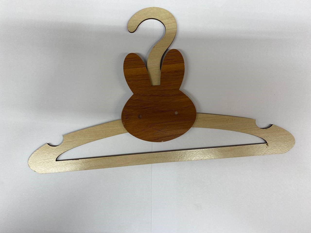خرگوش چوب لباسی چوبی طرح خرگوش - Image 1