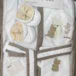 سرویس حوله 5 تیکه طرح طرح دار دو خرس