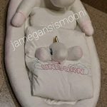 تشک گاردار (سرویس 3 تکه) عروسکی طرح  اسب تک شاخ جامگان jamegan