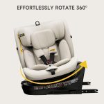 صندلی ماشین جووی کیدز Jovikids مدل Ranger TT 360   رنگ (مشکی گرک ومیش _صورتی) - Image 14