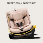 صندلی ماشین جووی کیدز Jovikids مدل Ranger TT 360   رنگ (مشکی گرک ومیش _صورتی) - Image 16