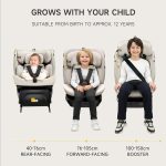 صندلی ماشین جووی کیدز Jovikids مدل Ranger TT 360   رنگ (مشکی گرک ومیش _صورتی) - Image 17
