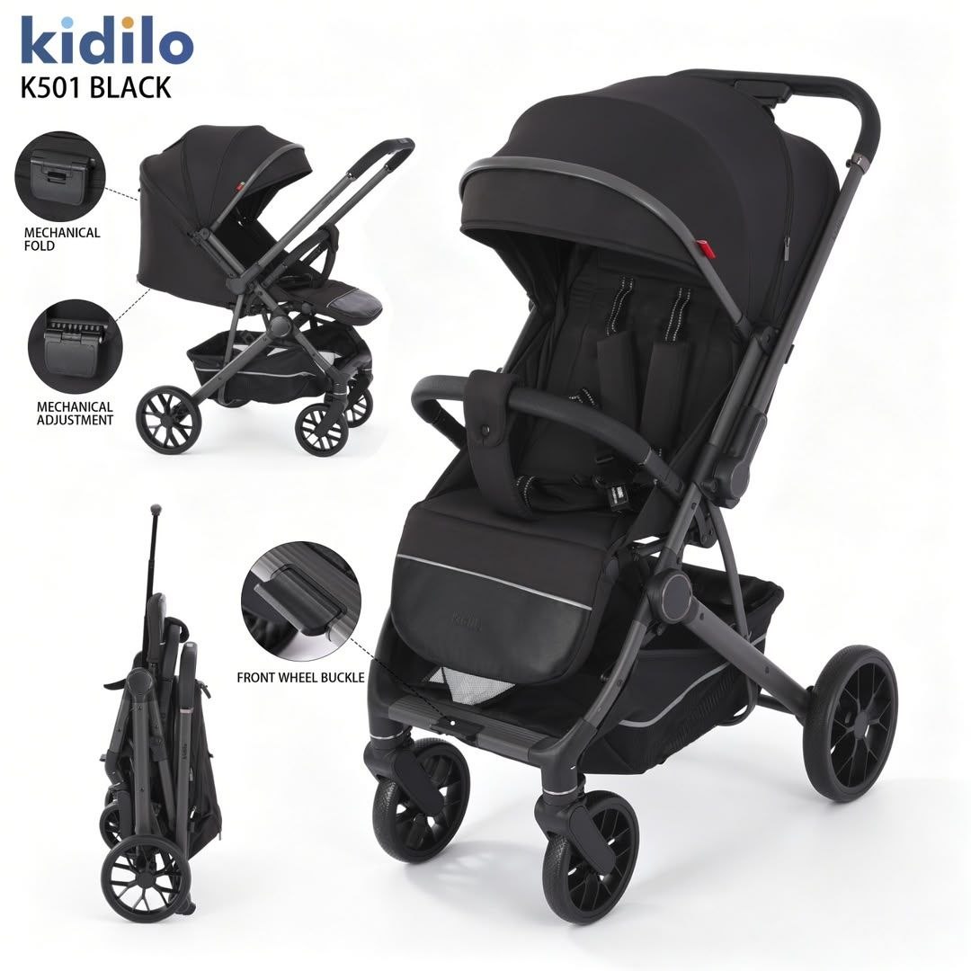 27.950 کالسکه کیدیلو kidilo مدل k501 (دسته دو طرفه) - Image 1