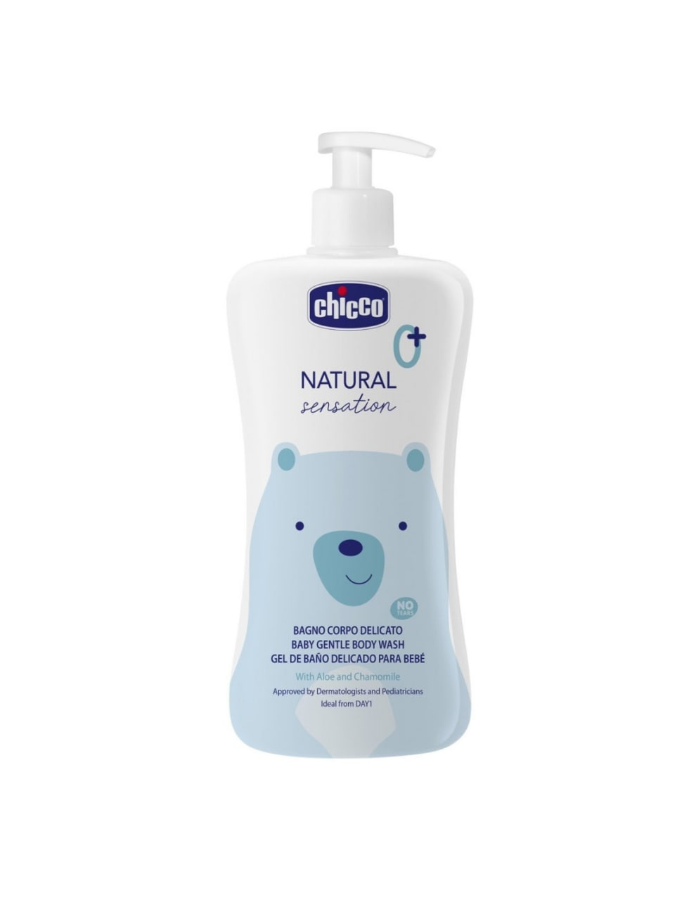 8058664163724 (1) شامپو بدن نچرال NATURAL چیکو 500 کد 00011516000000 CHICCO - Image 1
