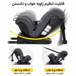 صندلی ماشین جووی کیدز Jovikids مدل Angela 360 - Image 5