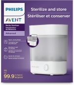 دستگاه استریل‌کننده با بخار پیشرفته خشک‌کن دار فیلیپس اونت Avent  کد Scf291/00